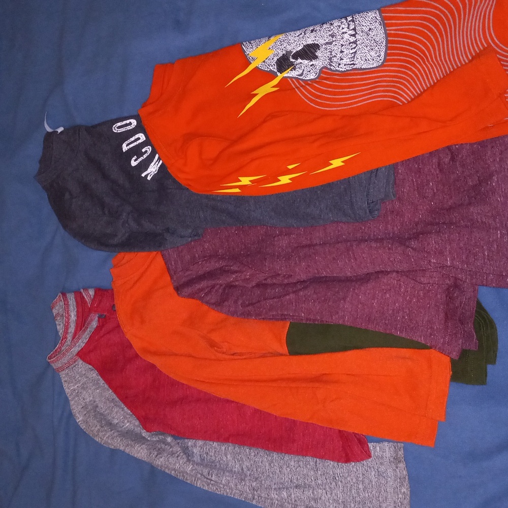 Long-sleeved boys shirts bundle